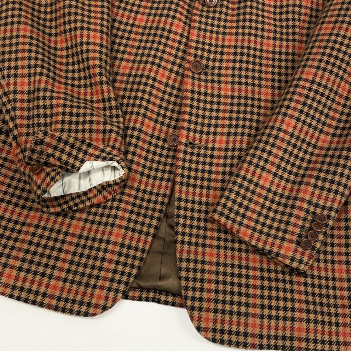 36L10 Tindaro dDe Ruca ティンダロ デ ルカ サルトリア ミラネーゼ 3B テーラードジャケット 英国スタイル サイズXXL相当 メンズ 男性用 ビスポーク 2005k02i