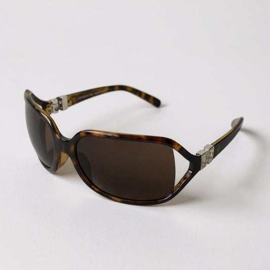 a6 DOLCE&GABBANA ドルチェアンドガッパーナ サングラス ラインストーン DGロゴ イタリア製 DG6003-B 502/73 62□16 105 ブラウン系 レディースk02i