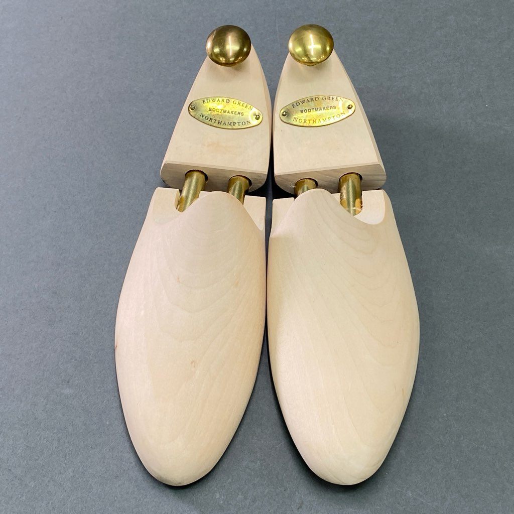 2d8-1 EDWARD GREEN エドワードグリーン ウッドシューツリー 全長約26.5cm ナチュラル 木製 シューズキーパー ビジネス