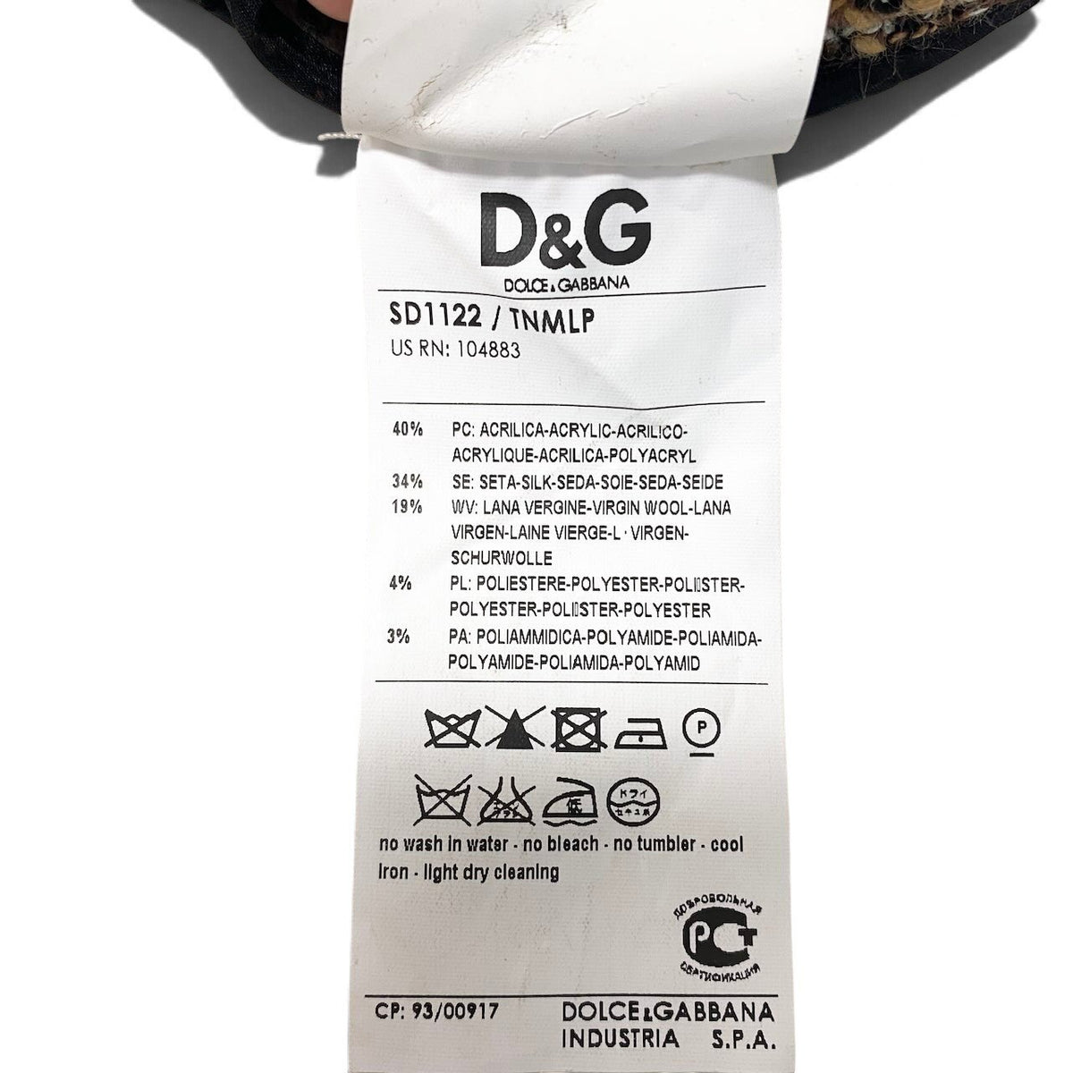 37i26 【美品】D＆G DOLCE&GABBANA ドルチェアンドガッパーナ ツイードノースリーブワンピース ドレス メッシュ 異素材切替  38サイズ ブラウン系 レディース 女性用u02t