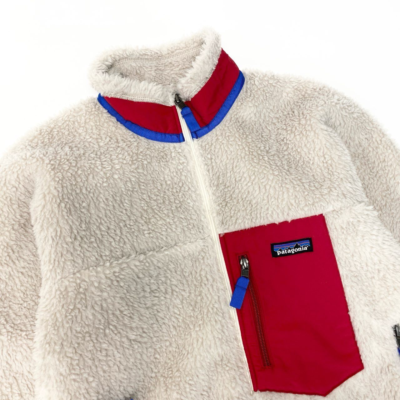 18c20 Patagonia パタゴニア 2023AW クラシック レトロX フリースジャケット サイズS アイボリー系 画像参照k02i