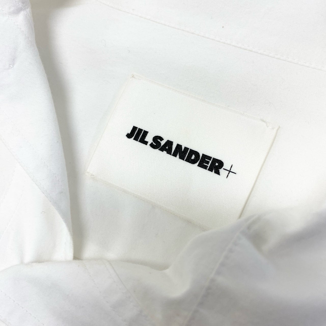 9a19 JIL SANDER ジルサンダー 2023SS 変形シャツワンピース ロングワンピース ベルト付き サイズ32 ホワイト レディース 女性用 トップス 春夏k02i