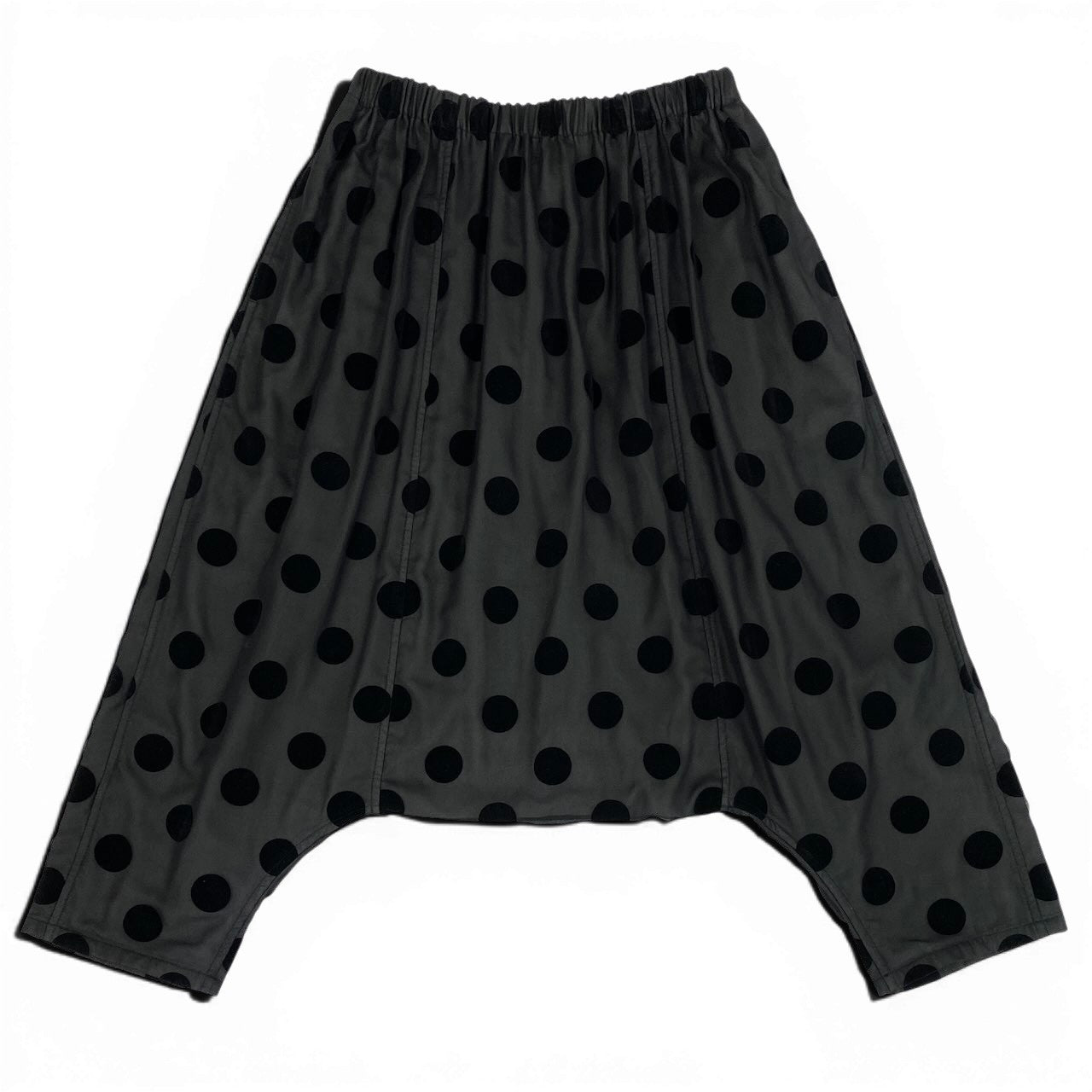 Ae11 【美品】tao COMME des GARCONS AD2022 サルエルパンツ ドット柄 チュール TJ-005 Mサイズ ブラック ポリエステル100％ レディース 女性用ta1