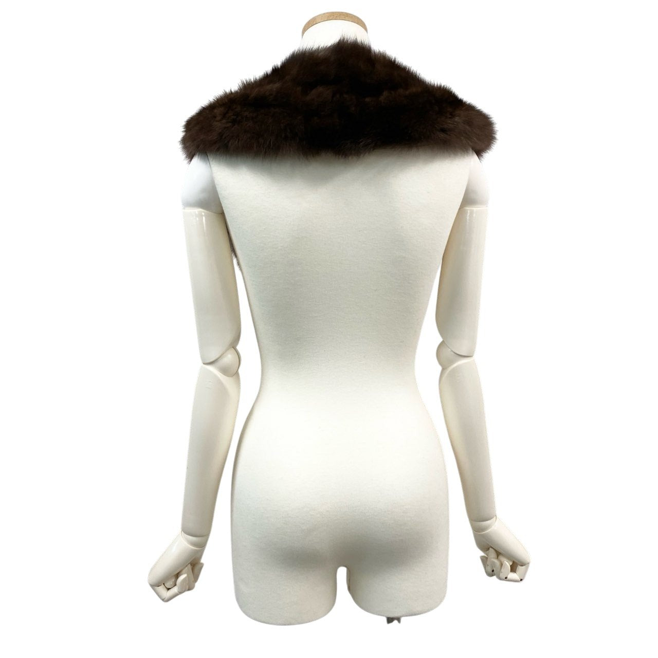 a14 《タグ付き》 Guy Laroche ギラロッシュ カナディアンセーブル セーブルファー ティペット マフラー 衿巻き 和装 ブラウン系 セーブル 定価25万円u02t