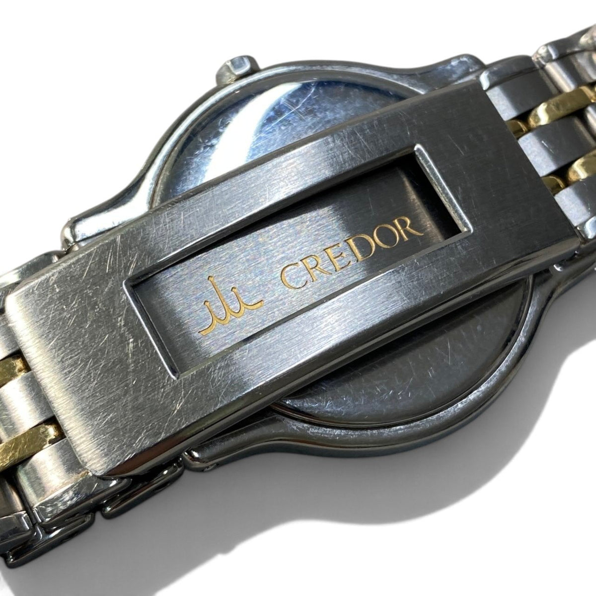 i10 SEIKO セイコー CREDOR 18KT クレドール 腕時計 9571-6020 ゴールド シルバー 稼働t18r