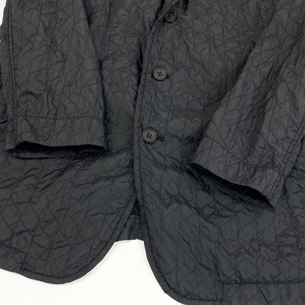 3L27 00’s Issey Miyake イッセイミヤケ Quilted Tailored Jacket テーラードジャケット フォーマル Size 4 メンズ 男性用k02i