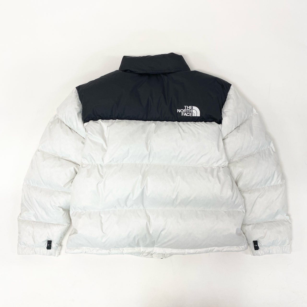 73j28 THE NORTH FACE ノースフェイス 復刻 1996年モデル RETRO NUPTSE JACKET レトロ ヌプシジャケット NF0A3C8D XL ブラック ホワイト ダウンジャケットt18r