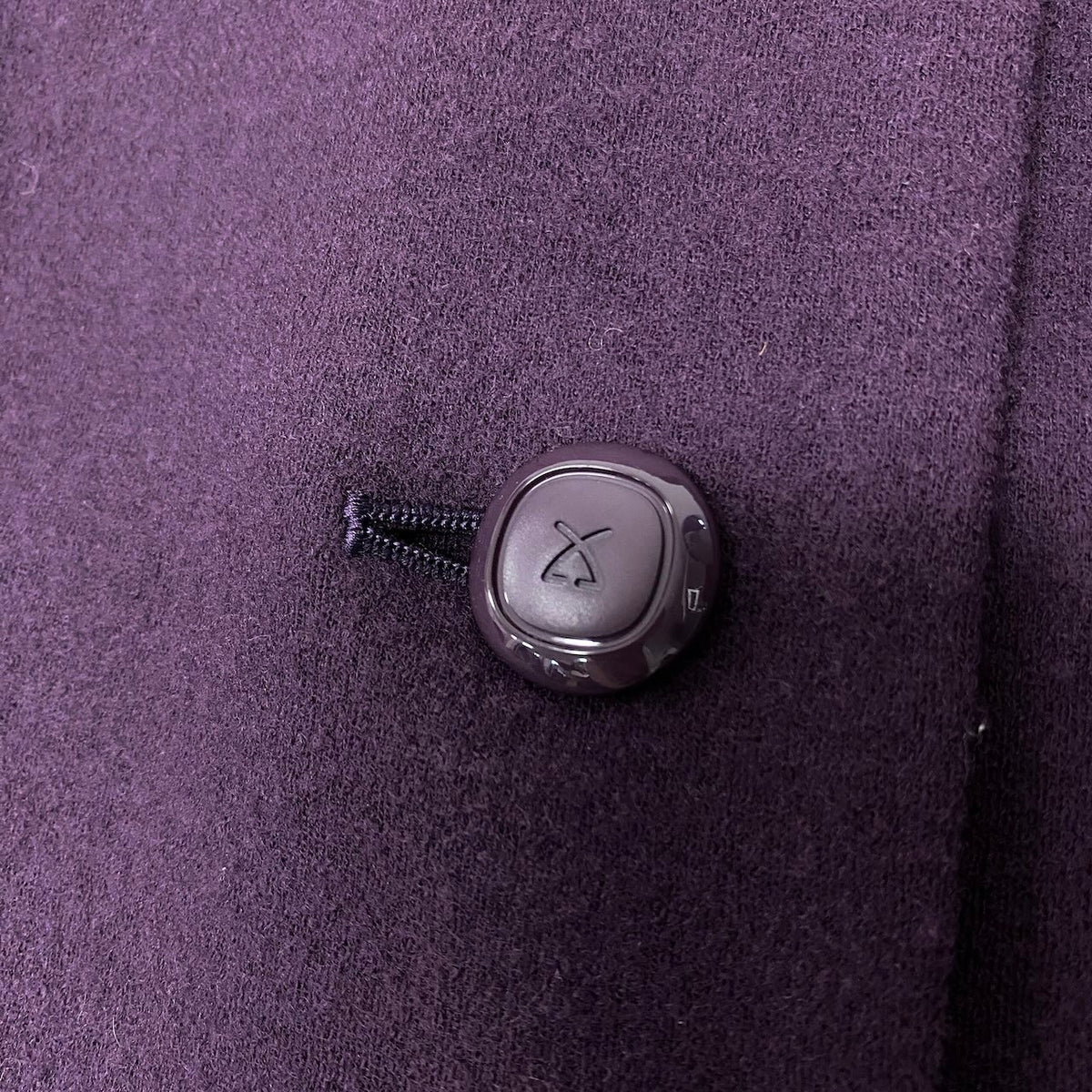 19i26 LEONARD レオナール ウールコート ロングコート 花柄 アウター 丸襟  0328995 3 パープル レディース 女性用u02t