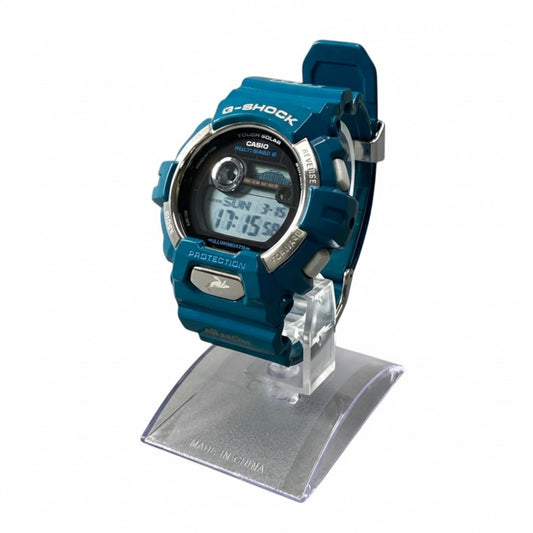 c23 CASIO G-SHOCK カシオ Gショック GWX-8900K グリーン系 腕時計 イルカ　クジラ メンズ デジタル電波時計k02i