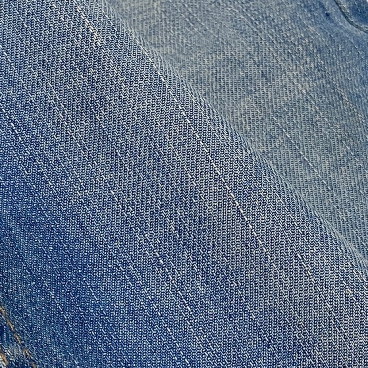 79g1 CELINE セリーヌ ロゴ刺繡 デニムパンツ ジーンズ ストレッチ サイズ34 ライトブルー レディースu02t