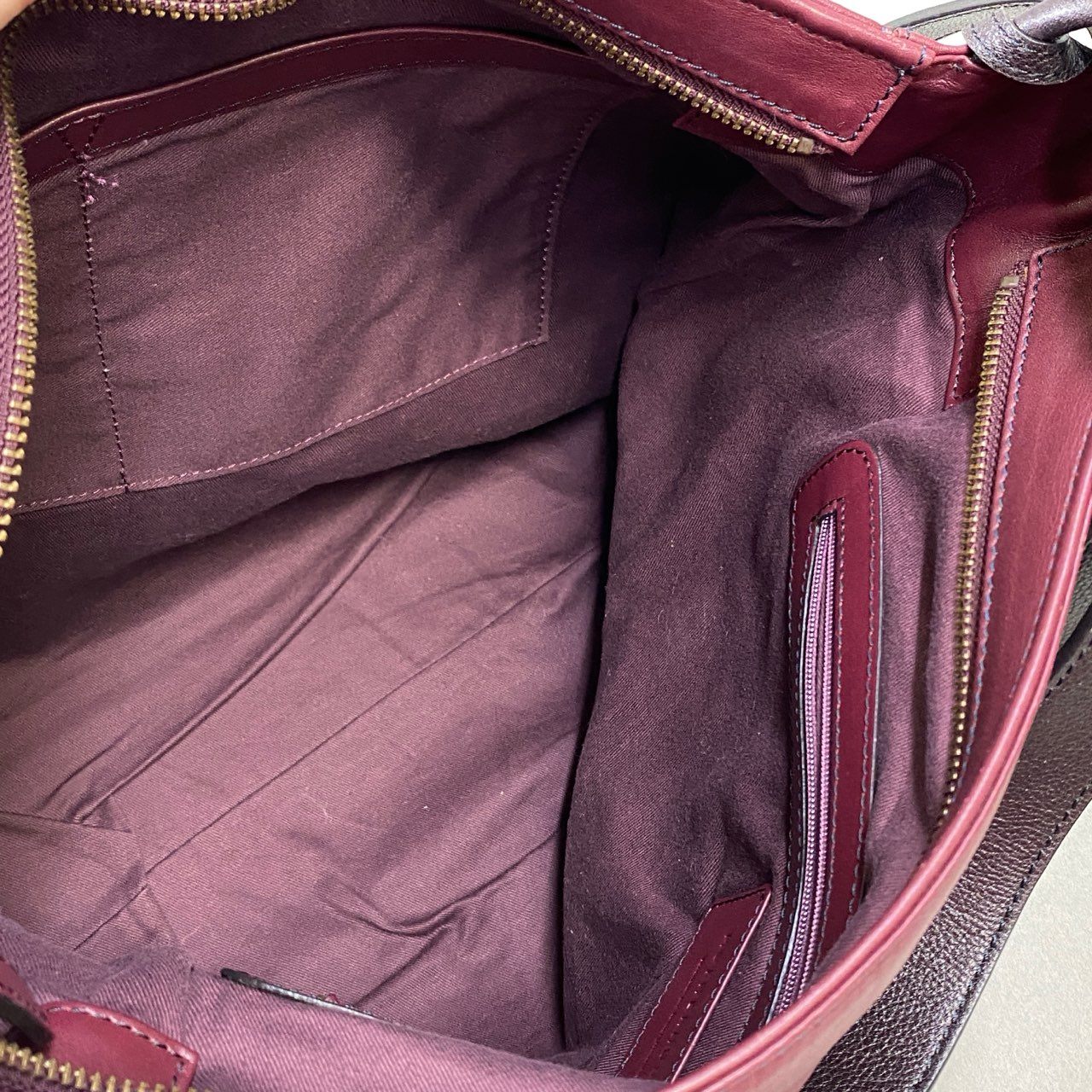 ak18 MOTHERHOUSE マザーハウス ヨゾラ L ショルダーバッグ リュック A4 ワインレッド レザーk02i