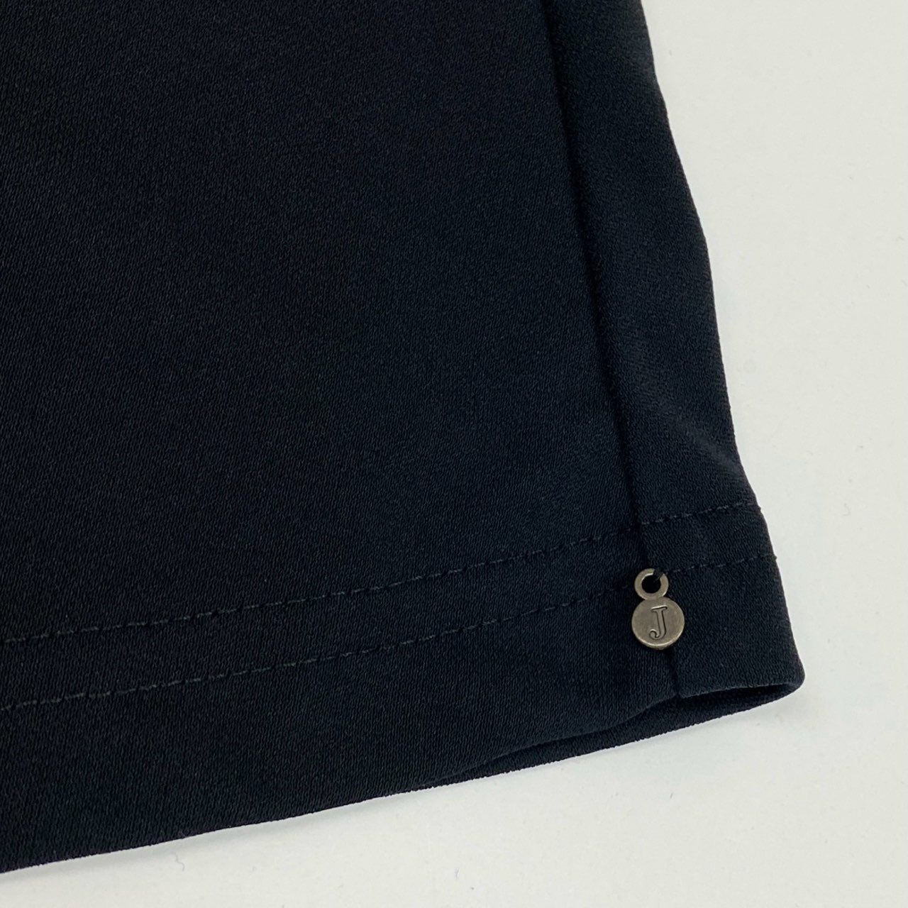 42b27 【美品】 TOKUKO 1er VOL ＊J トクコプルミエヴォル ノーカラージャケット ダブルジップジャケット フリルスリーブ レース装飾 サイズ9 レディース 女性服 サイズ9 ブラックu02t