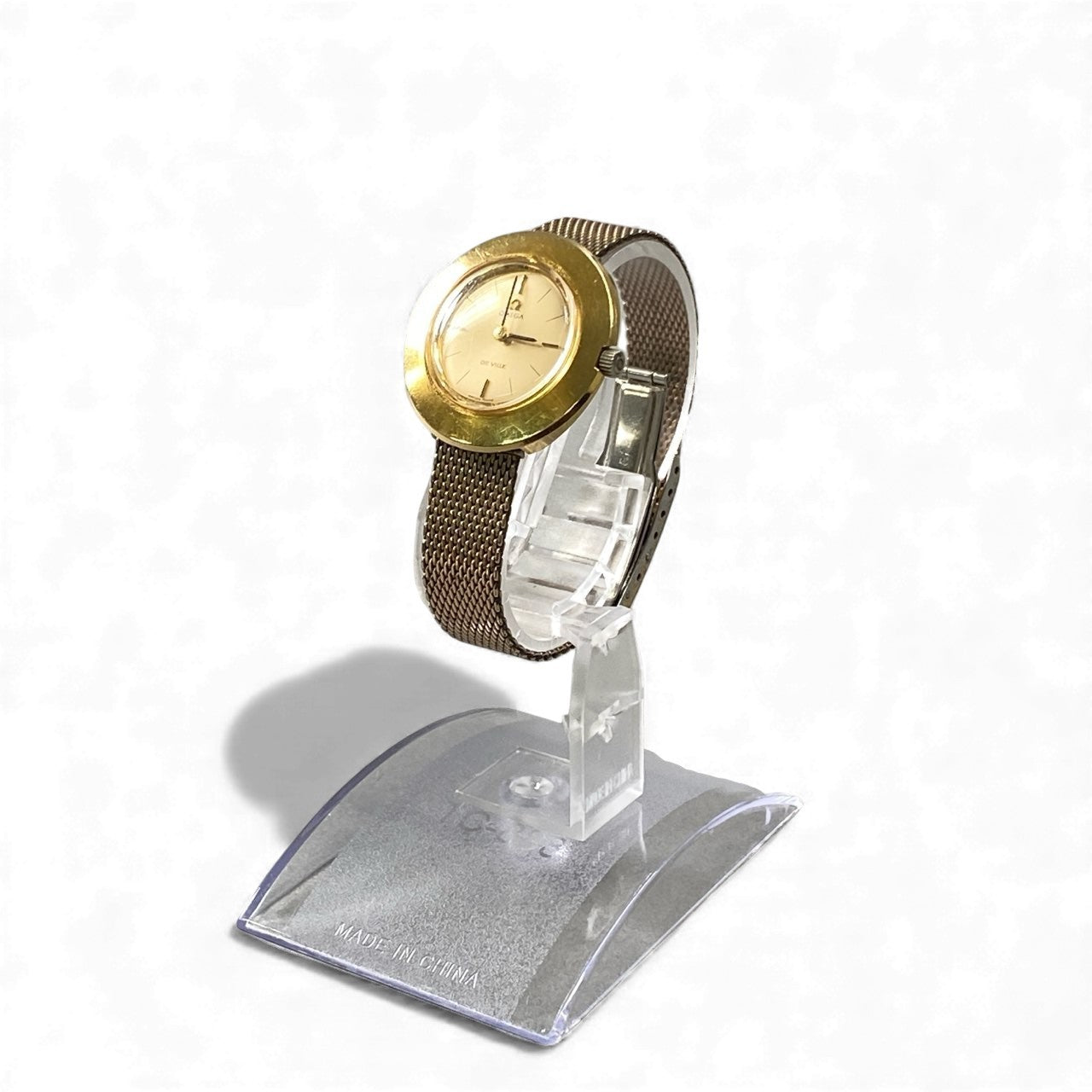 k16《可動》 OMEGA オメガ DE VILLE デビル 手巻き 腕時計 TOOL 101 ゴールド アンティーク watcht18r