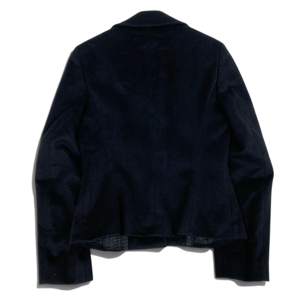 4i30 D&G DOLCE&GABBANA ドルチェアンドガッパーナ テーラードジャケット アウター イタリア製 38サイズ ブラック レディース 女性用u02t
