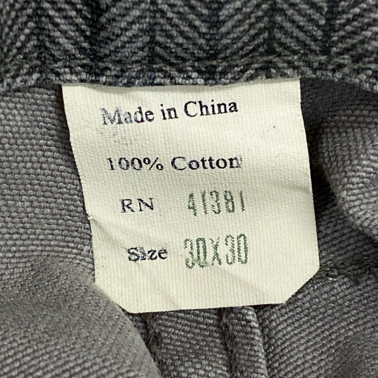 12b19 DOUBLE RL ダブルアールエル RRL ヘリンボーンストライプパンツ サイズ30 グレー WAIST OVERALLSt18r