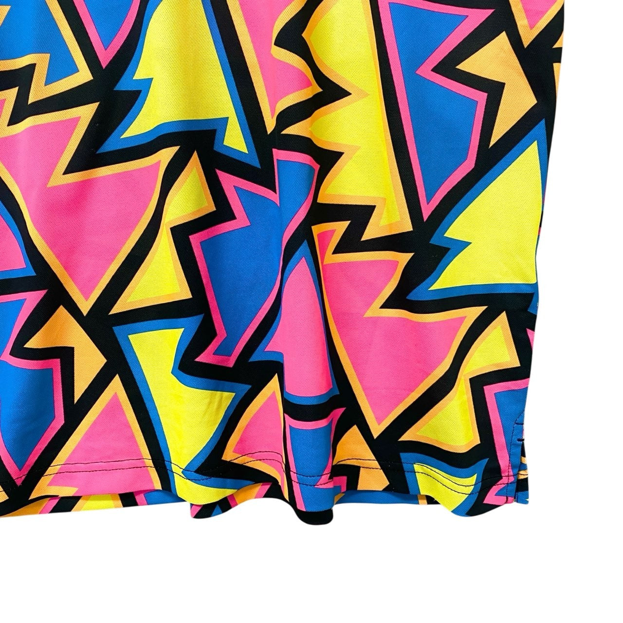 51c13 《極美品》 LOUD MOUTH ラウドマウス 半袖ポロシャツ ハーフパンツ 吸水速乾素材 XL マルチカラー ポリエステル ゴルフウェアu02t