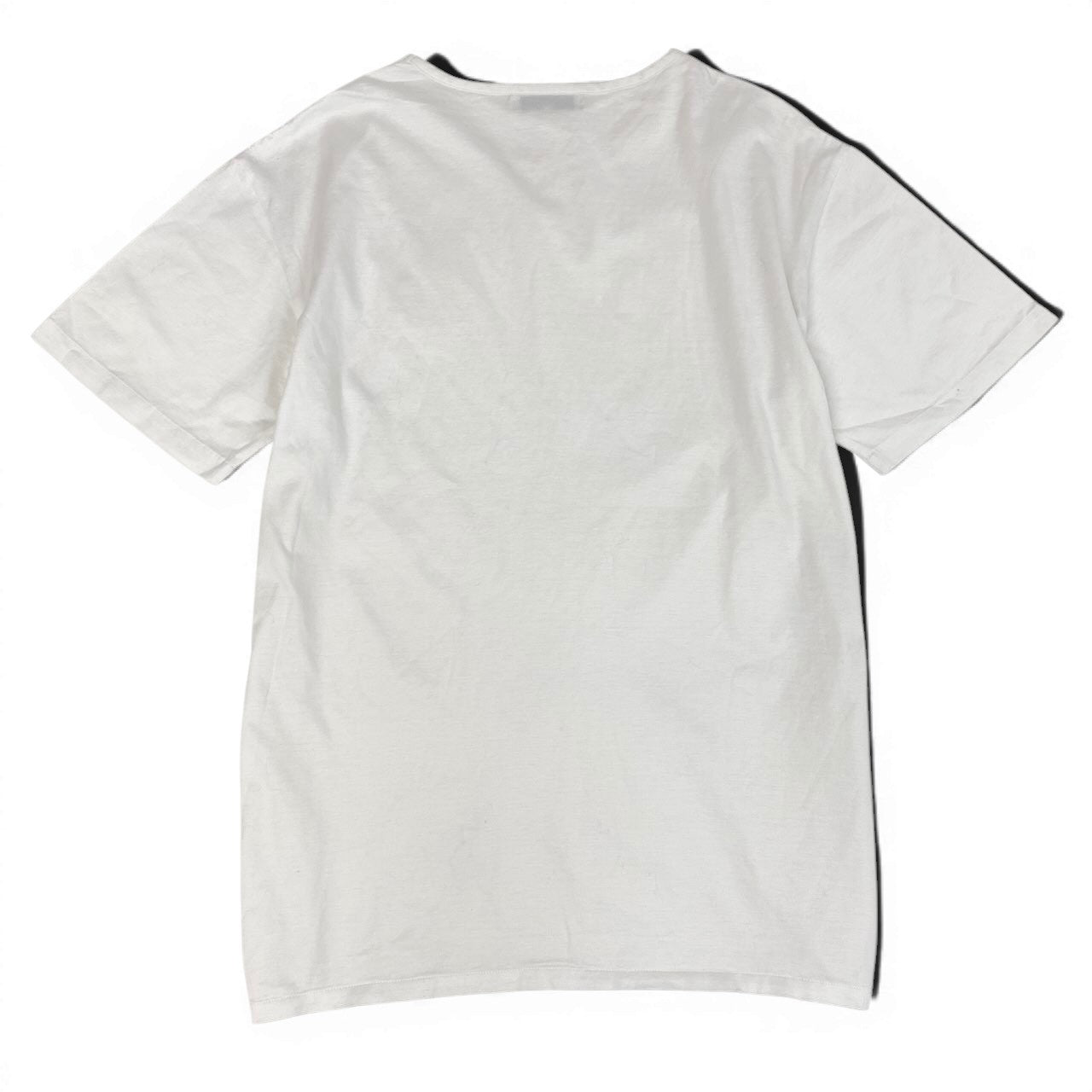 Id18 Christian Dior クリスチャンディオール 半袖Tシャツ コットンカットソー ロゴ刺繍 トップス Mサイズ ホワイト コットン100％ レディース 女性用u02t