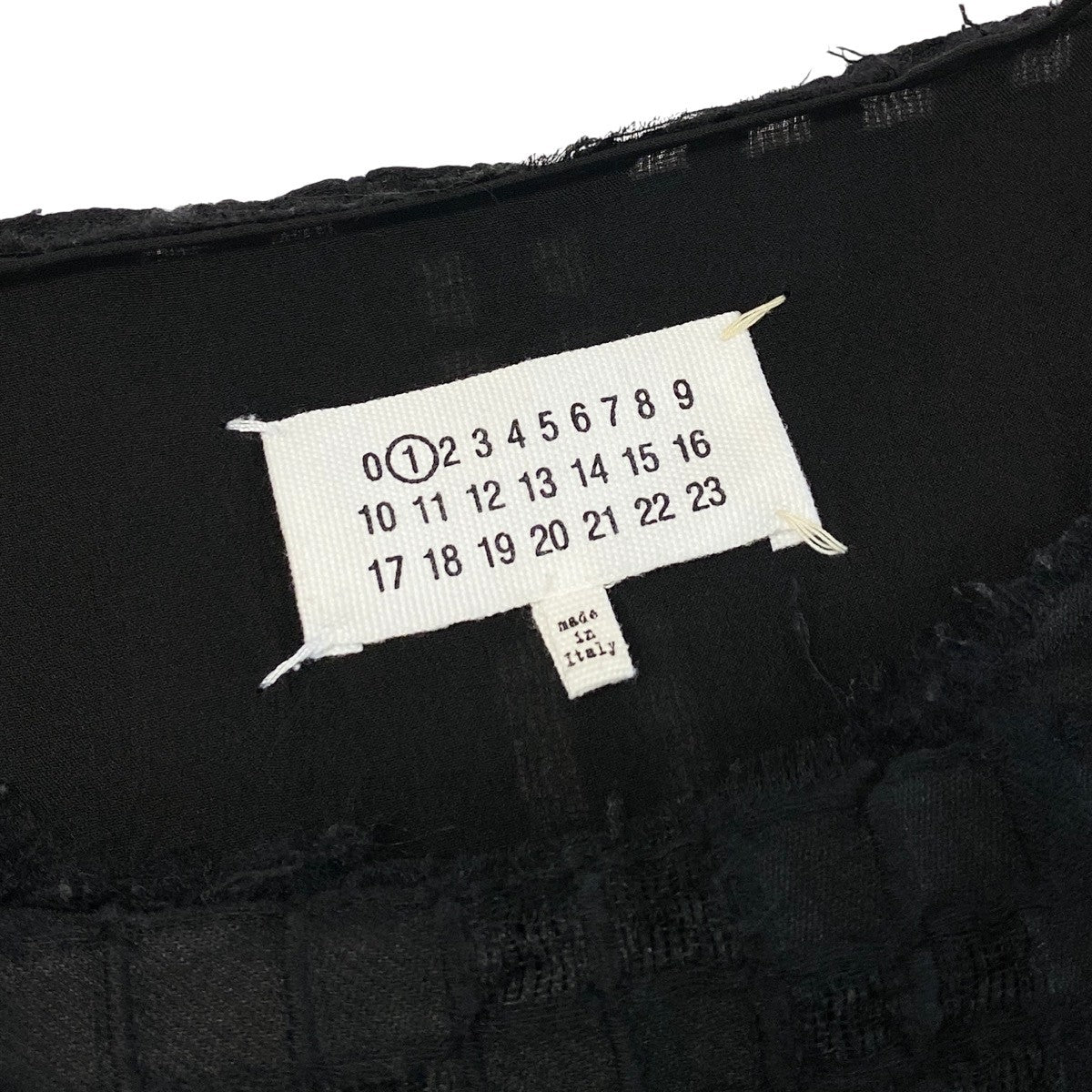 Aj16 Maison Martin Margiela メゾン マルタン マルジェラ ノースリーブ カットオフワンピース S51CT0588 サイズ38 ブラック レディースo07t