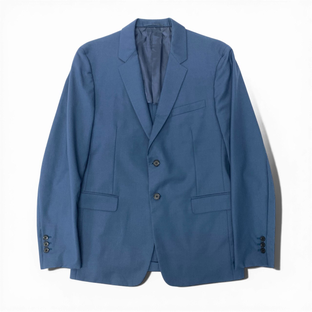 Mc5 PRADA プラダ 2Bテーラードジャケット ドレスジャケット サイズ52R ネイビー メンズ 男性用 ジャケットk02i