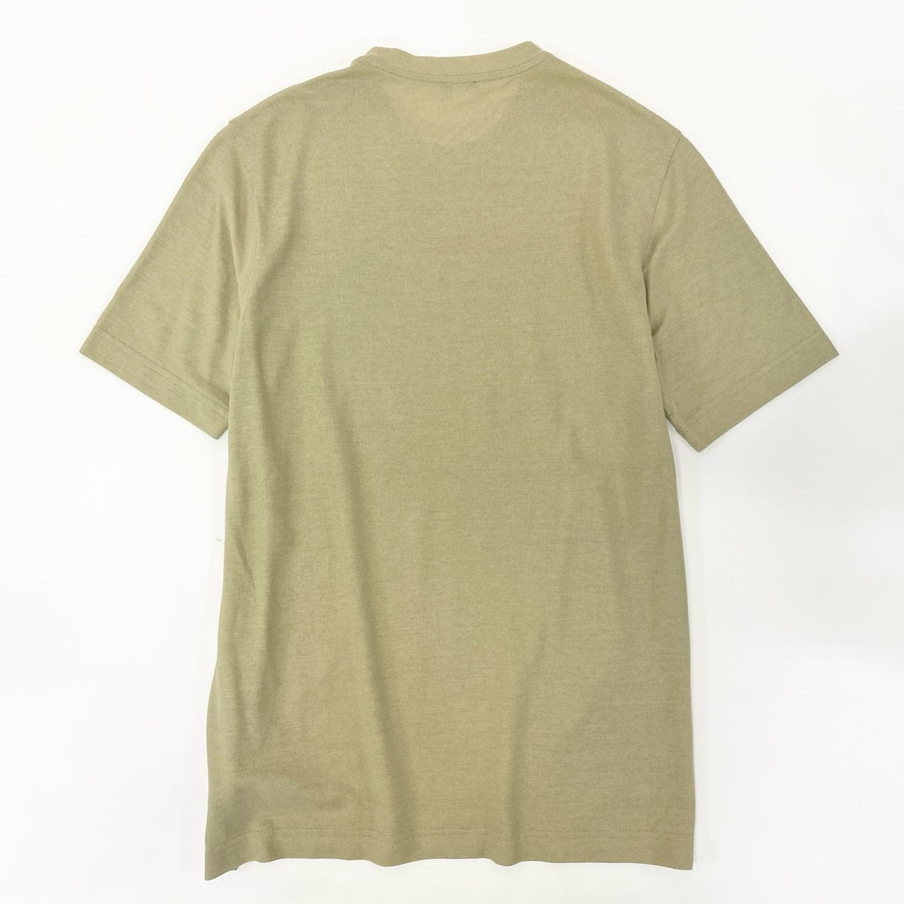 34i18 ZANONE ザノーネ icecotton 半袖Tシャツ カットソー トップス サイズ48 ライトベージュ コットン メンズu02t