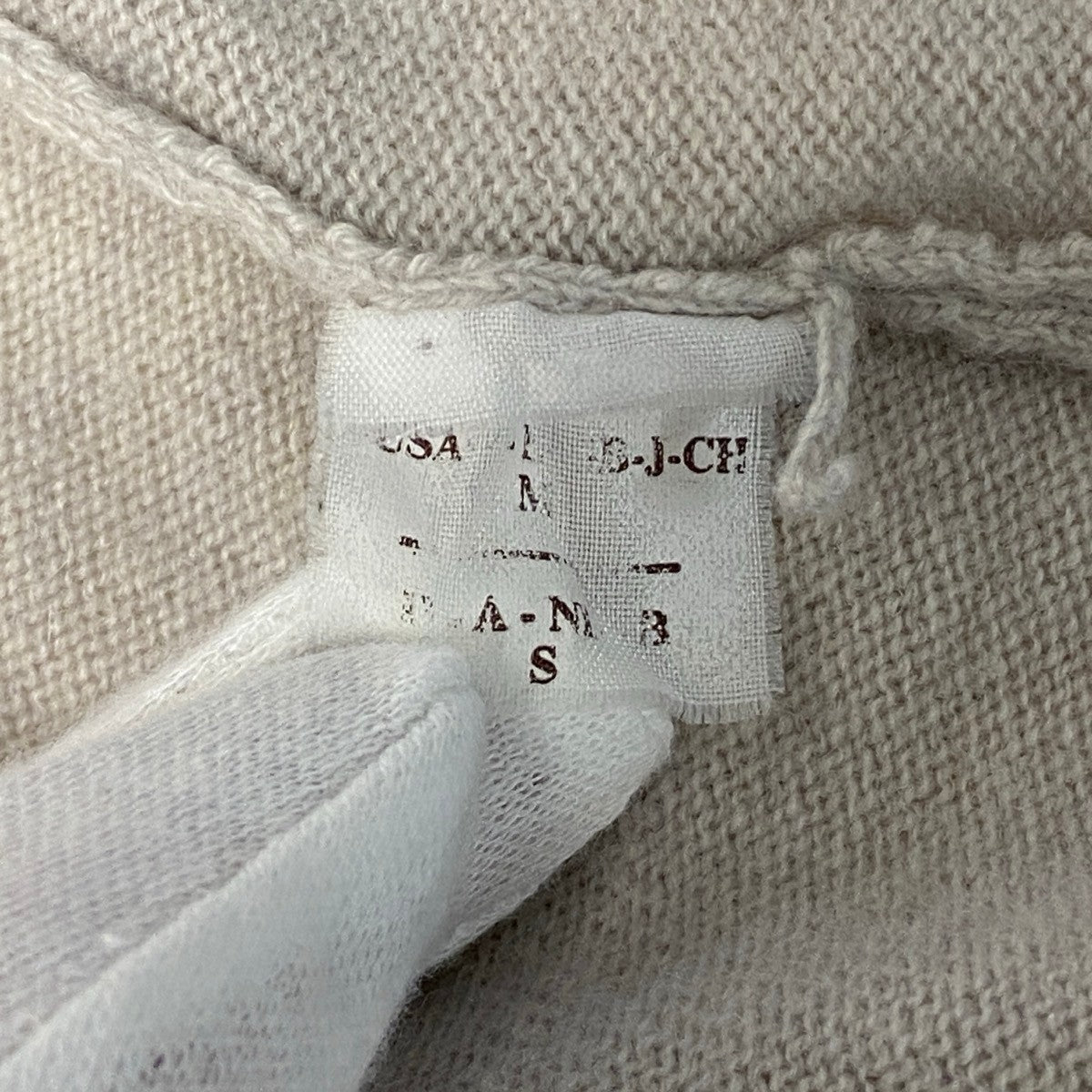i27 BRUNELLO CUCINELLI カシミヤニットカーディガン レイヤードデザイン Vネック Mサイズ アイボリー カシミヤ100％ レディース 女性用u02t