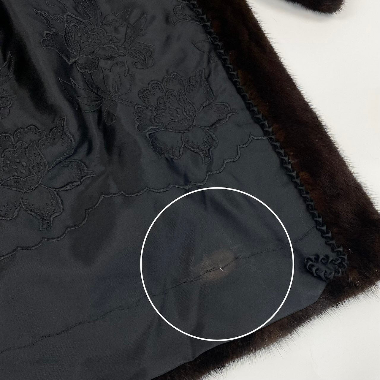 22e13 LONDON LABEL 1670 希少デザイン ダークミンク ロングコート サイズF ダークブラウン 最高級本毛皮 Mink Fur Long Coatt18r