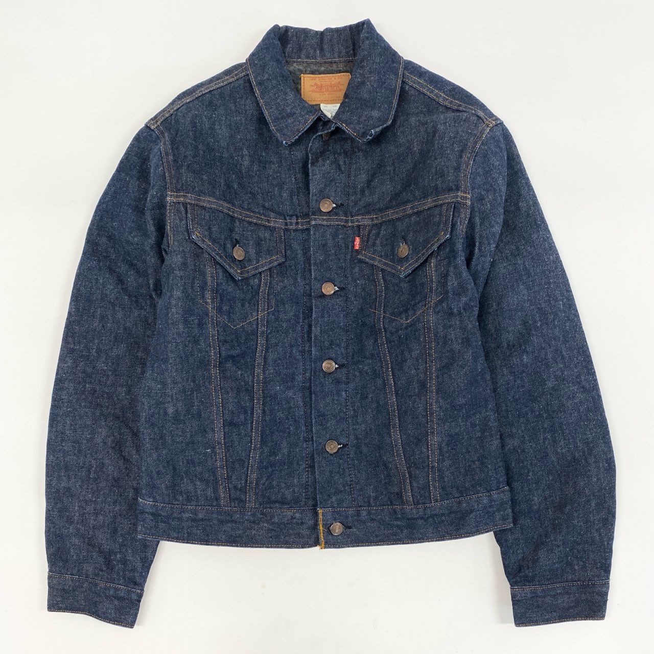 14h29 LEVI’S リーバイス 1970年代 TROY BLANKET ブランケット付き デニムジャケット USA製 vintage 70505 0317 40サイズ インディゴ メンズ 男性用u02t