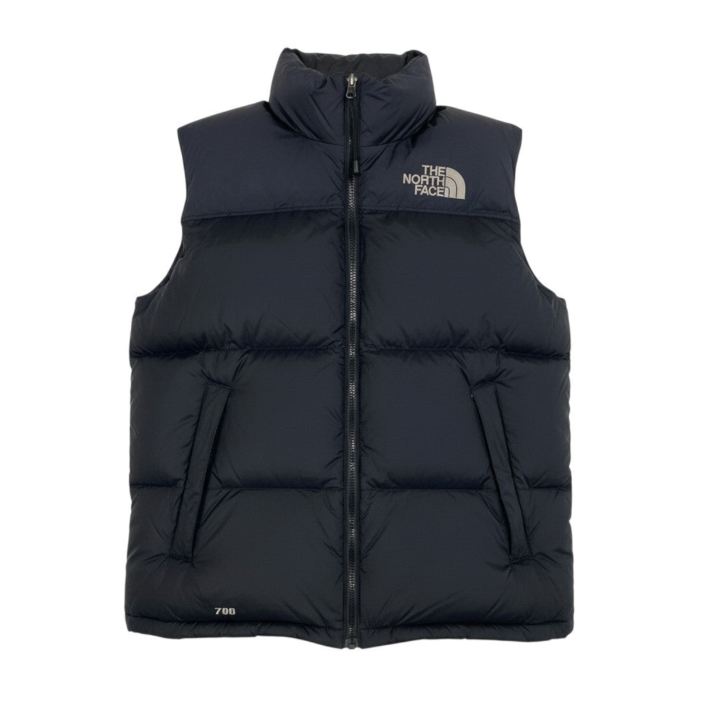 10j14 THE NORTH FACE ノースフェイス ヌプシダウンベスト 700フィル ND00359 サイズM ブラックt18r