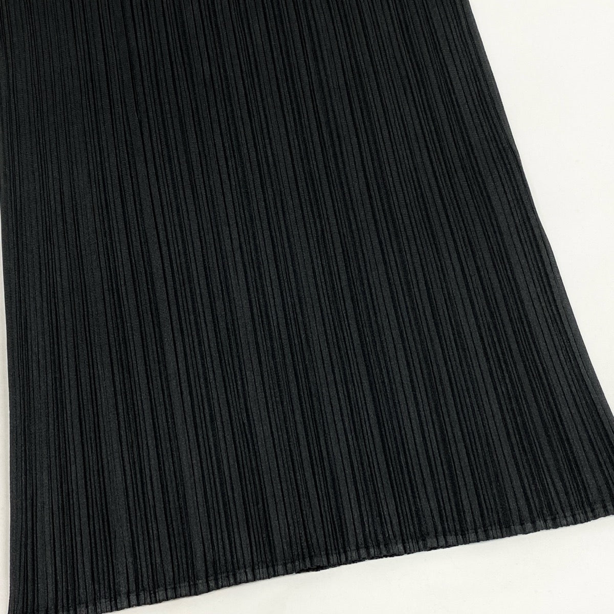 Ag10 【美品】 PLEATS PLEASE プリーツプリーズ ハイネック ノースリーブカットソー サイズ3 ブラックt18r