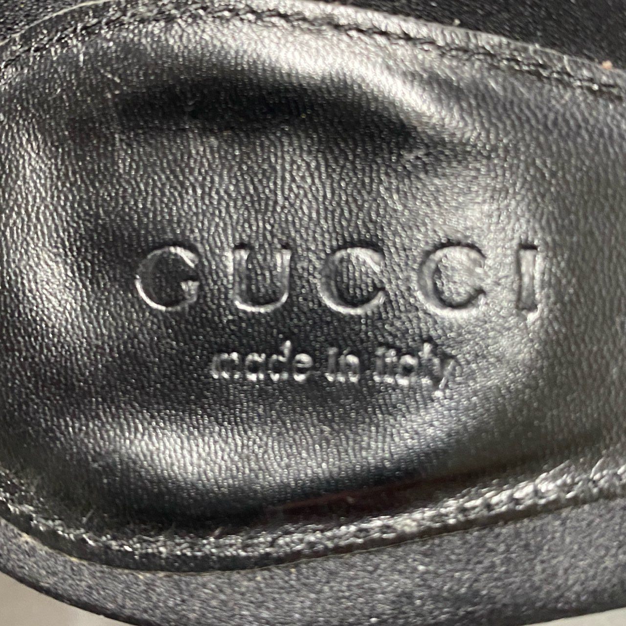 1i20 GUCCI グッチ GG柄 ベロア バンブーヒール パンプス サンダル ミュール シューズ イタリア製 37 ブラック