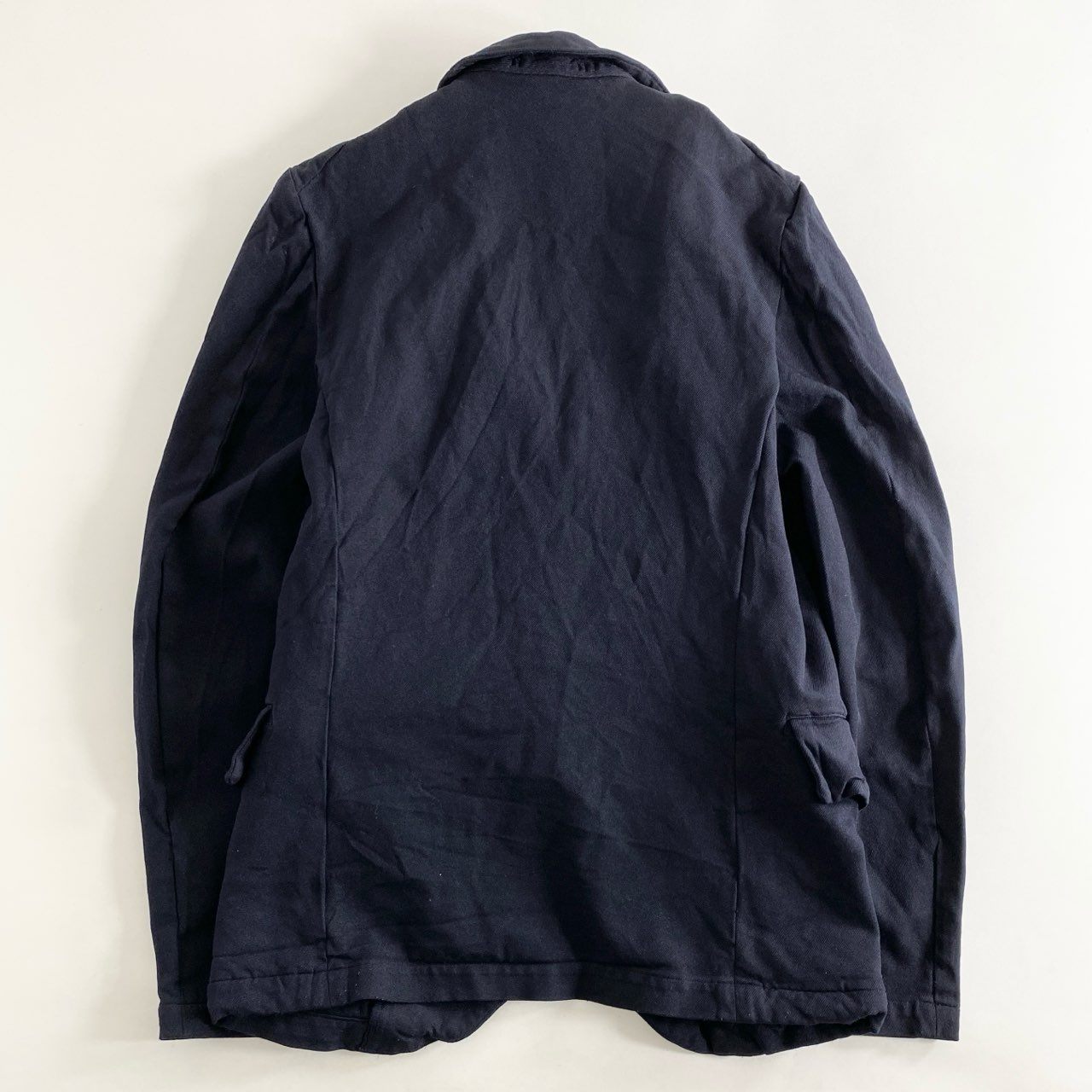 67i5 COMME des GARCONS HOMME PLUS EVER GREEN コムデギャルソンオムプリュス エバーグリーン 縮絨マルチスタッズジャケット テーラードジャケット AD2006 PS-J211 Sサイズ ネイビー