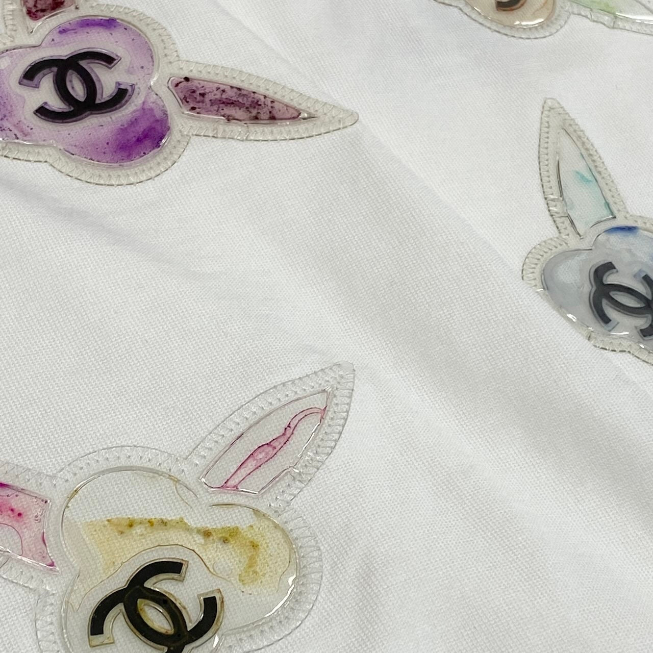 Ce7 CHANEL シャネル P15725 2000SS ココマーク タンクトップ サイズ38 ホワイト コットン100 レディースta1