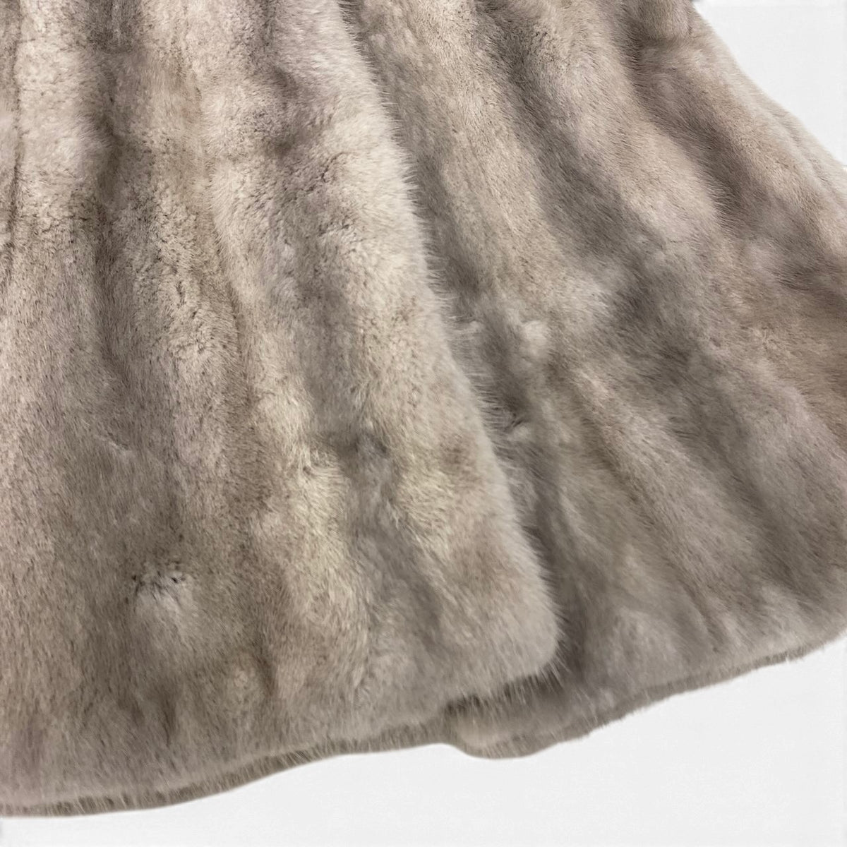 58i20 Moon Bat Fur サファイアミンク ファーベスト サイズ13 シルバーグレー 本毛皮 Sapphire Mink Fur Vest リアルファーt18r