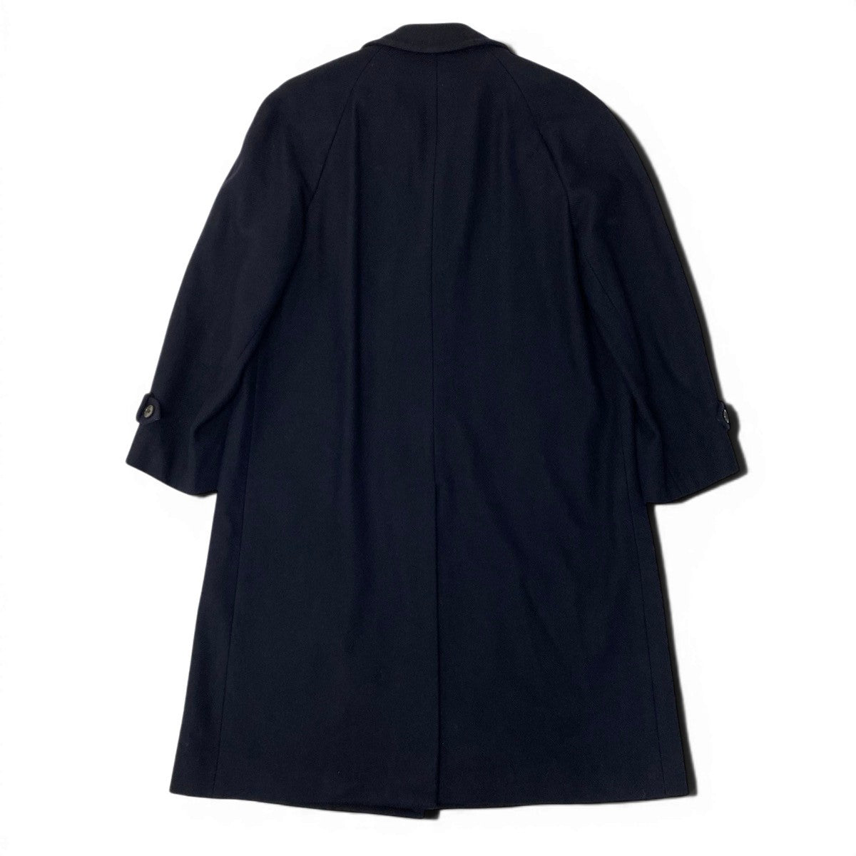 2g14 Ermenegildo Zegna エルメネジルドゼニア チェスターコート ロングコート サイズ50 ネイビー ウール100％ メンズ 紳士服o07t