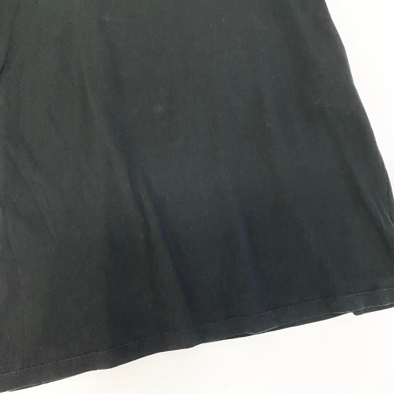 12d27 GUCCI グッチ ブランドロゴプリント カットソー 半袖Tシャツ トップス  サイズL ブラック コットン100％ メンズ 紳士服u02t
