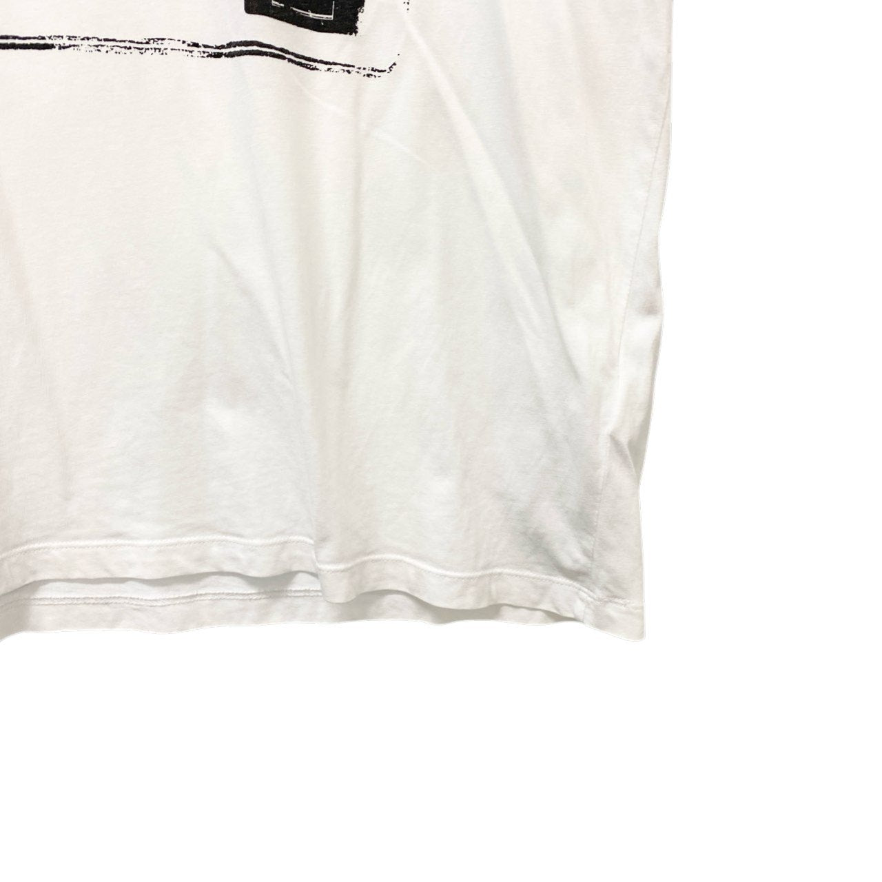 5c6 Maison Margiela メゾンマルジェラ ステレオタイプ 半袖Tシャツ カットソー トップス 48 ホワイト コットン メンズu02t