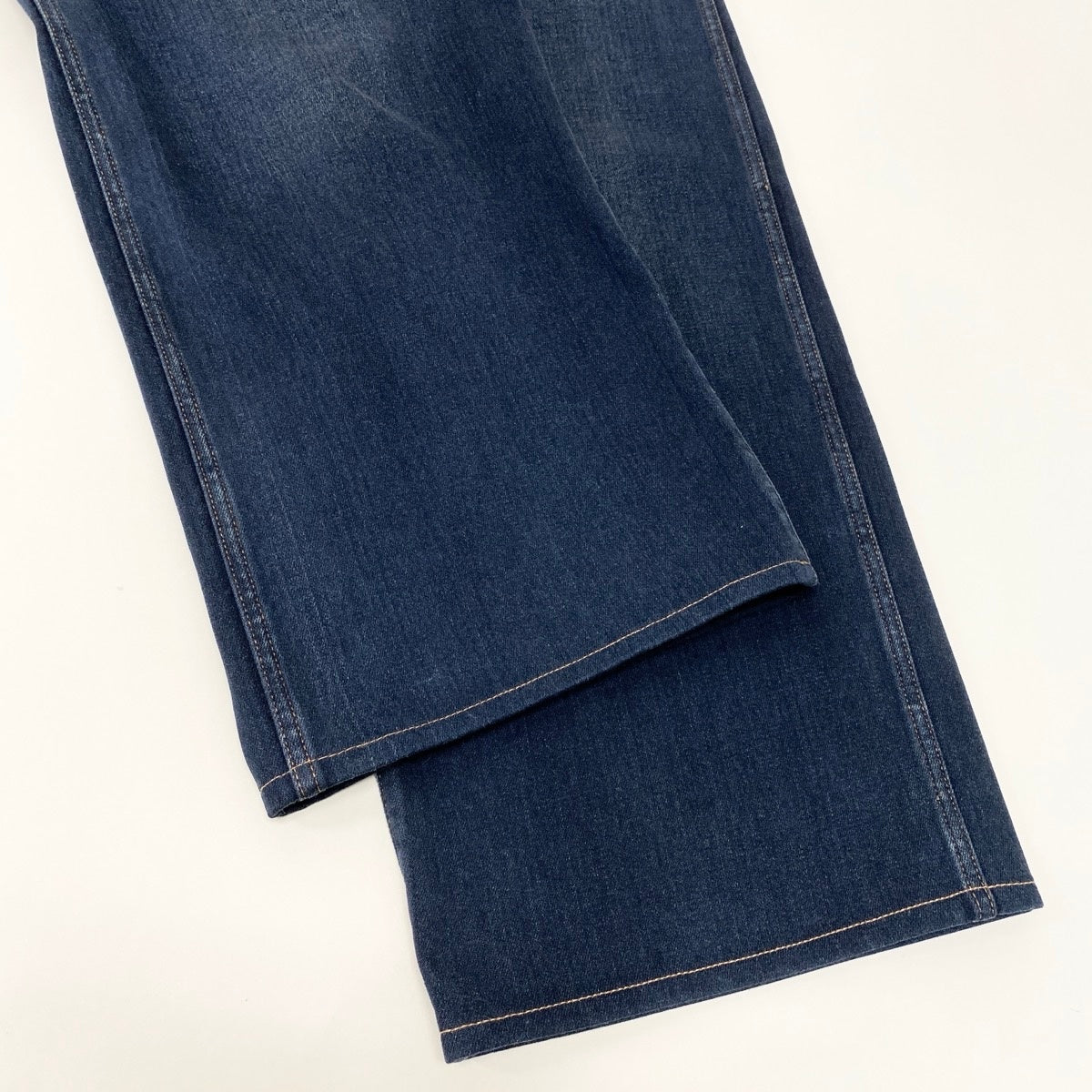 Ef25 Christian Dior クリスチャンディオール ワイドストレート デニムパンツ 142P30A3394 サイズ42 イタリア製 インディゴ コットン100％ レディースo07t