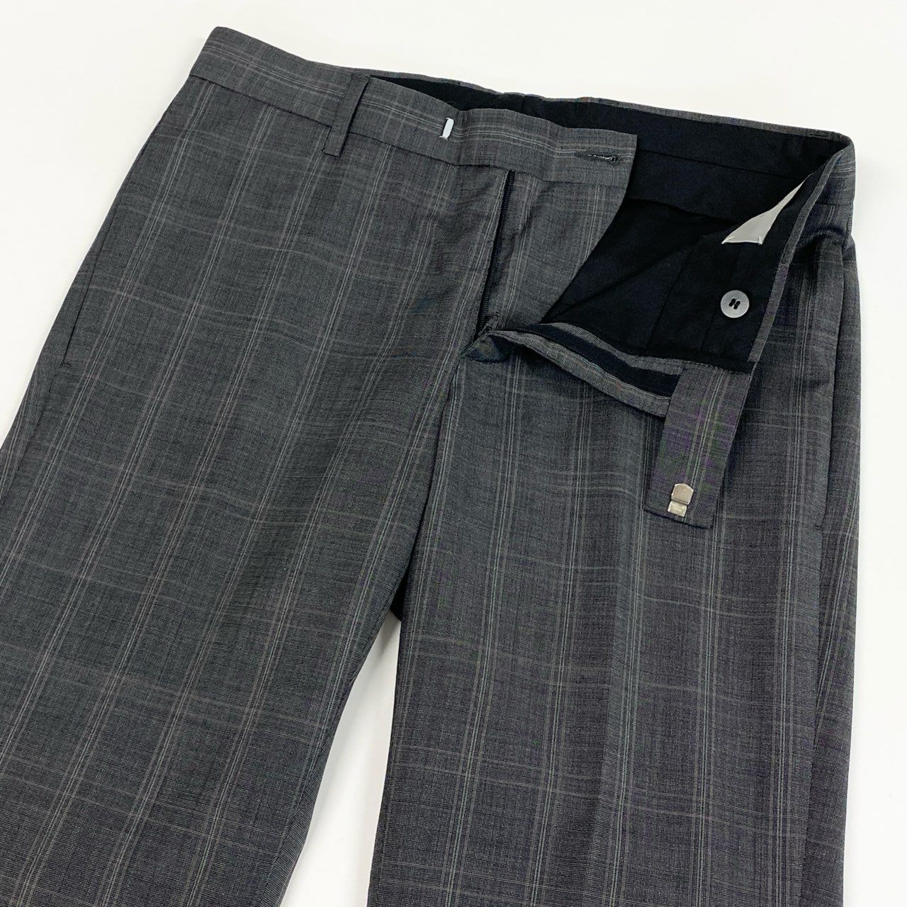 14c2 Dior HOMME ディオールオム 2008年 スリムパンツ スラックス サイズ44 グレー メンズ ボトム タイトシルエットk02i