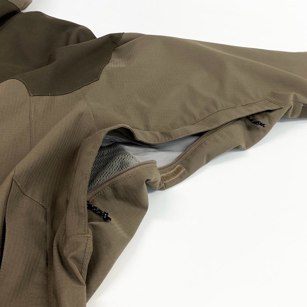 13l27 Patagonia パタゴニア ストームジャケット ブルゾン ライトアウター ジャケット 0467238961 Mサイズ カーキ ポリエステル100％ メンズo07t