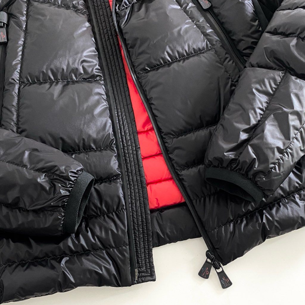 24g7 《美品》 22年 MONCLER GRENOBLE モンクレール グルノーブル CANMORE キャンモア ダウンジャケット アウター H20971A50400 3 ブラック