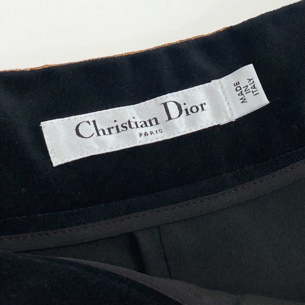 Ec2 Christian Dior クリスチャンディオール 刺繍デザイン ベルベット ショートパンツ ボトム サイズ38 レディースk02i