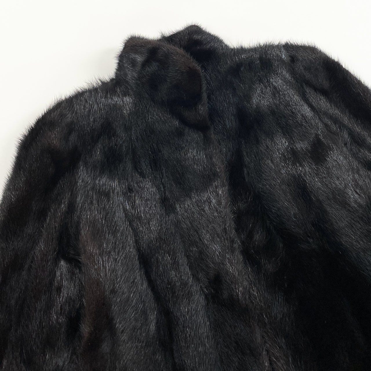 6a21 SAGA MINK サガミンク 銀サガ ダークミンク ロングコート サイズ11 ダークブラウン 最高級本毛皮 Mink Fur Long Coatt18r