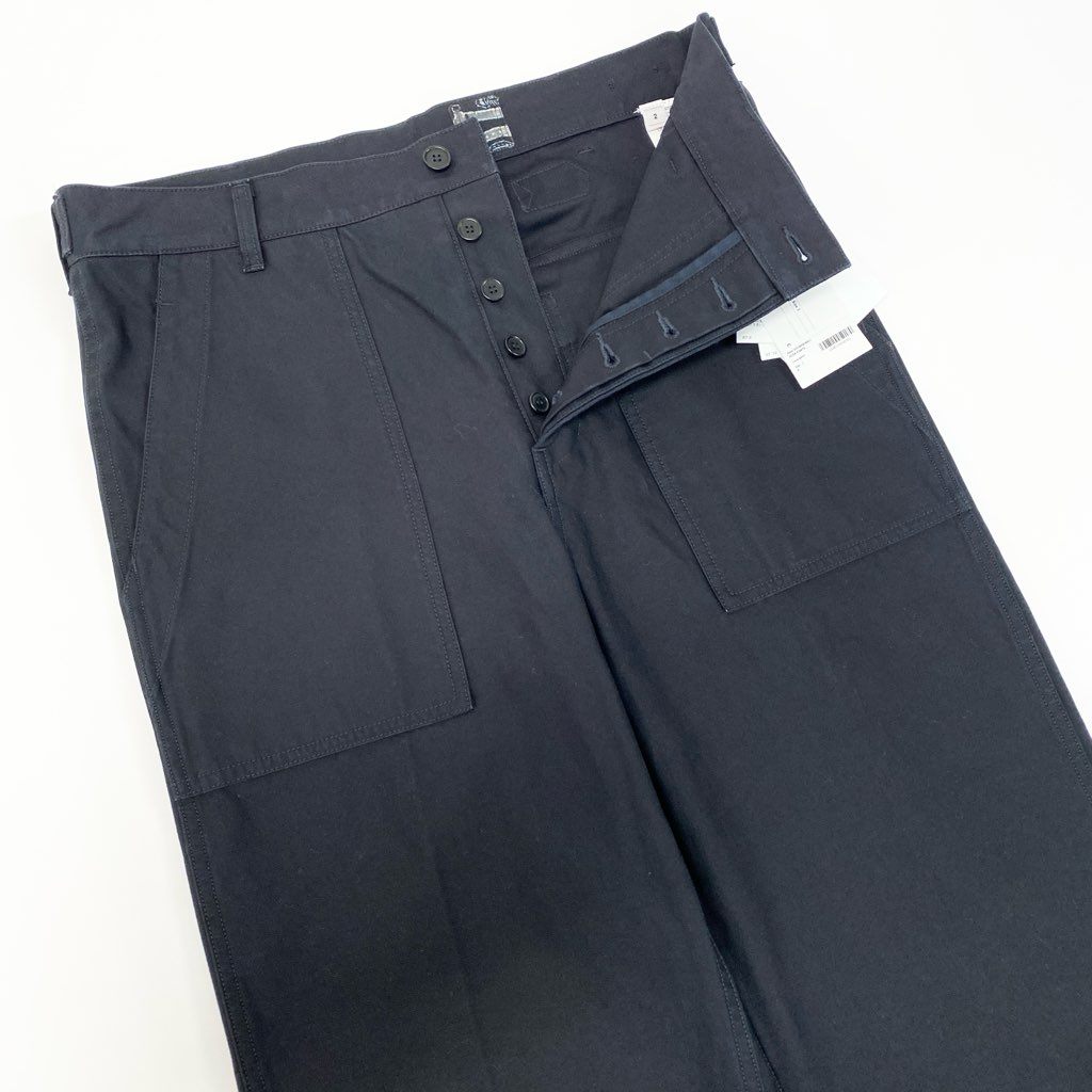 36a30 【極美品】visvim ビズヴィム ALDA PANTS アルダパンツ カーゴパンツ ボトム 0222905008003 2サイズ ネイビー コットン100％ メンズo07t