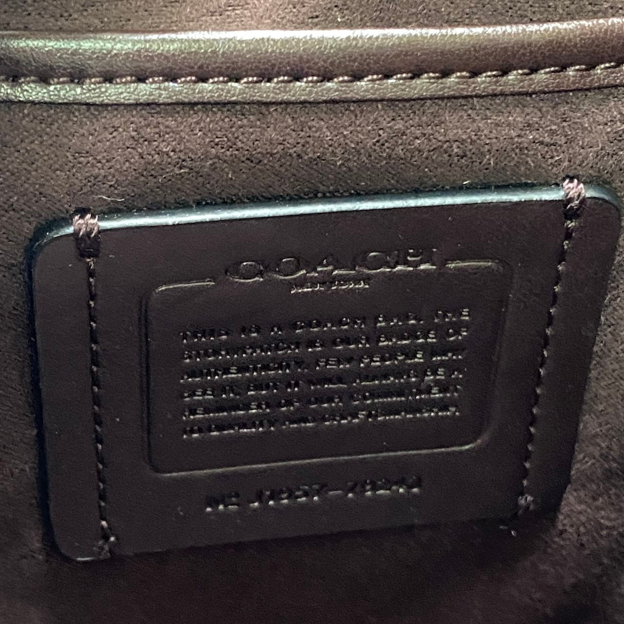 g9 COACH コーチ チェーンミニリュック  Chain Mini Backpack 79243 ブラック Blackt18r