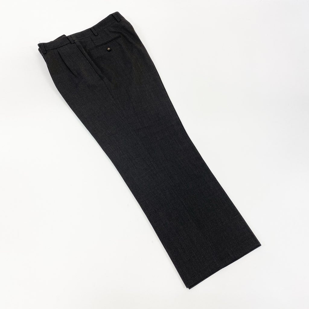 54l28 Burberrys バーバリーズ スーツセットアップ テーラードジャケット スラックスパンツ 94-84-165 AB4 ダークグレー ウール100％ メンズ 男性用o07t