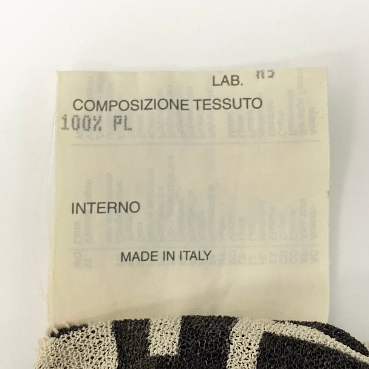 Ic30 FENDI フェンディ ズッカ柄 シアーカットソー 半袖Tシャツ 総柄 ストレッチ レディース 女性服 イタリア製40 ベージュ系u02t