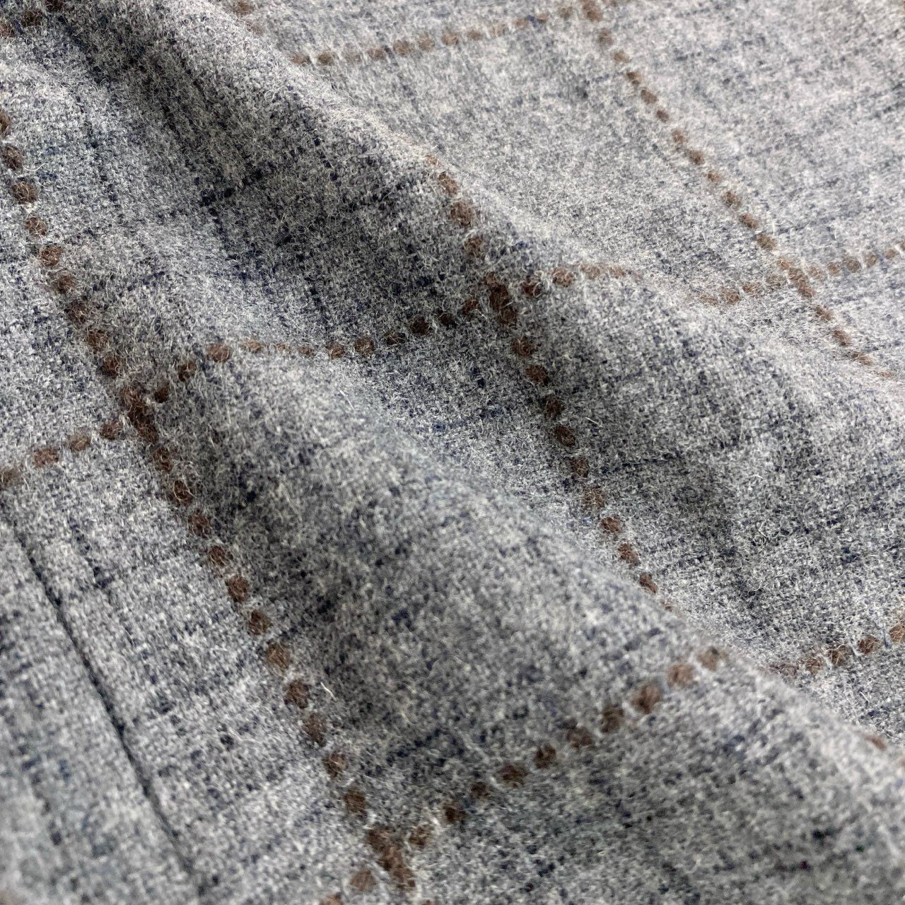 5i12 LARDINI ラルディーニ テーラードジャケット ブレザー IC528AE サイズ52 グレー チェック メンズ イタリア製u02t