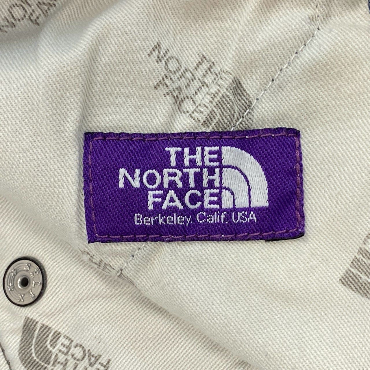 49L9 THE NORTH FACE ザノースフェイス パープルレーベル デニムパンツ ウェッビングベルトデニム ボトム NT5704N 32サイズ ブルー メンズo07t