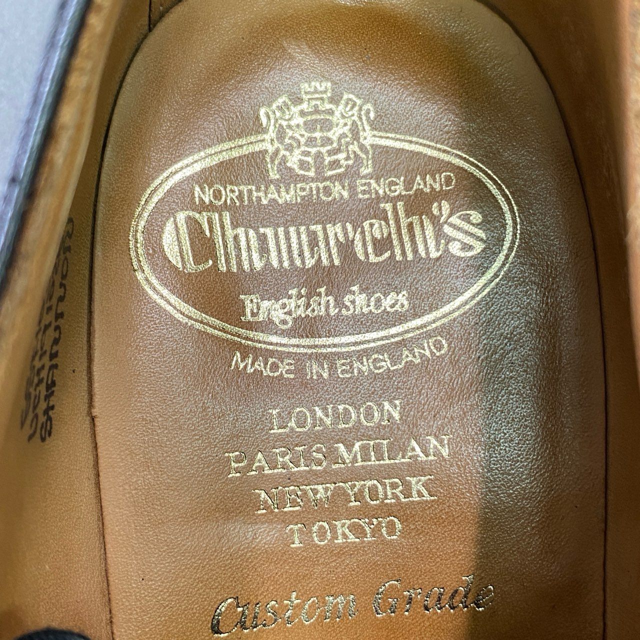 4f23 Church's チャーチ SHANNON シャノン レースアップシューズ UK6.5 ブラック レザー LAST103 ビジネス オフィス 英国製