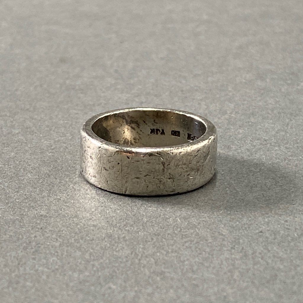 9d12 10K × SILVER 平打ち イーグル リング 16号 シルバー SV アクセサリー ジュエリー EAGLE RING